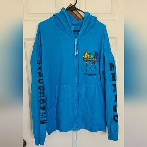 Blue Souveneir Hoodie From Mexico